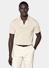 Buttonless Polo