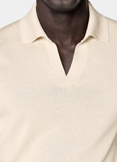 Buttonless Polo