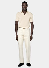 Buttonless Polo