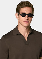 Buttonless Polo