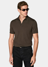 Buttonless Polo