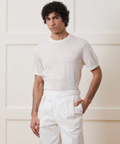Silk-Cashmere Sweater Tee