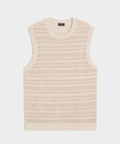 Linen Sweater Vest