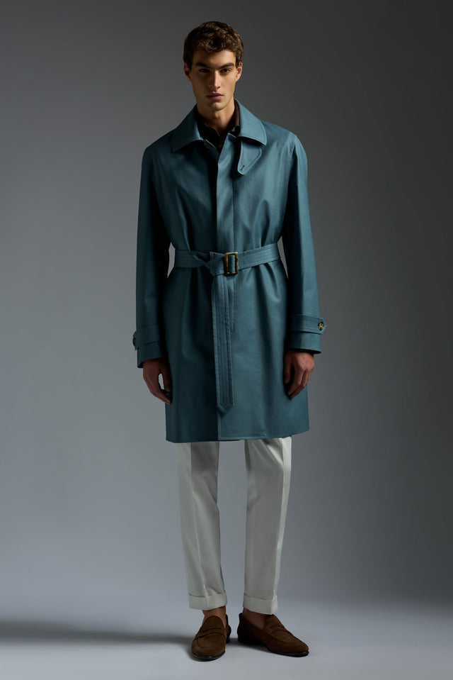 Single-Breasted Trench Coat