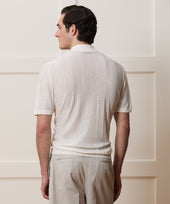 Italian Linen Sweater Polo
