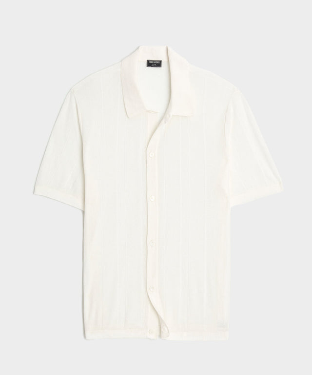 Italian Linen Sweater Polo