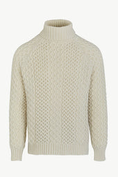Faloria Sweater in Cable Knit Wool