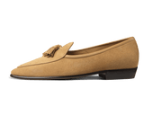 Sagan Classic Tassel Loafers In Sahara Asteria Suede