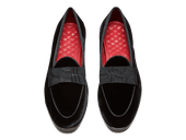 Sagan Opera Bow In Velvet And Gros Grain