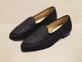 Sagan Classic in Black Raw Silk - Riviera Edition