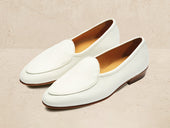 Sagan Classic in Blanc Casse Deerskin - Riviera Edition