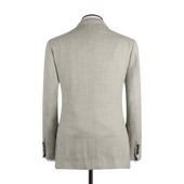 Single Breasted Notch Jacket In Herringbone