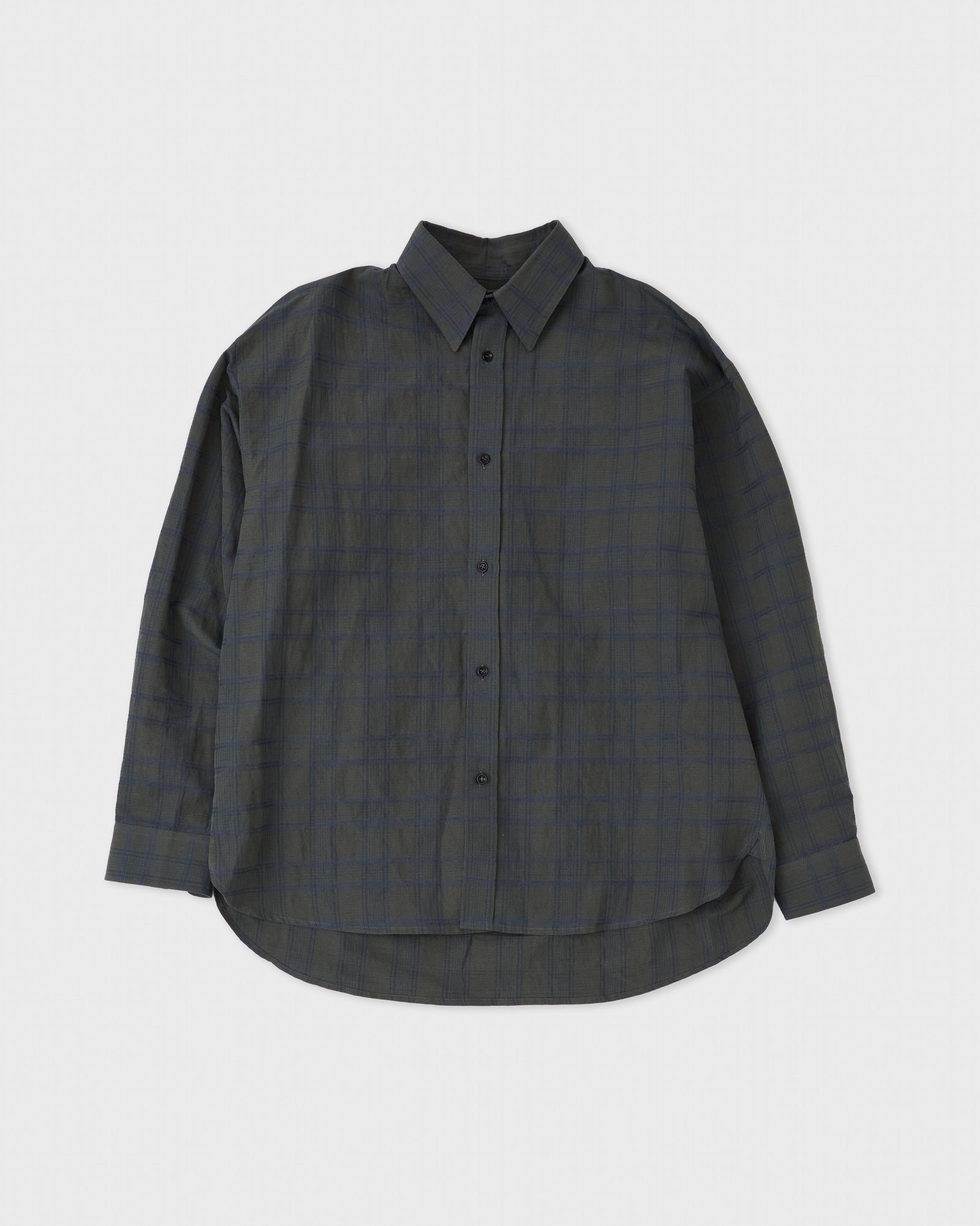 Chisholm Shirt Grey Yellow Check