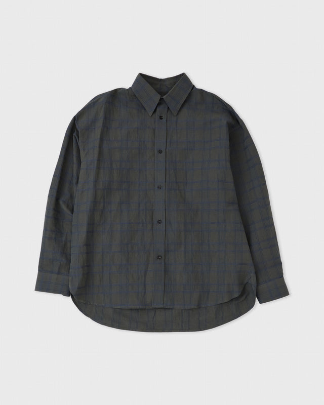 Chisholm Shirt, Grey/Yellow Check