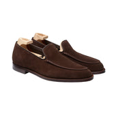 Salcombe Dark Brown Suede