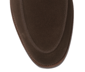 Salcombe Dark Brown Suede