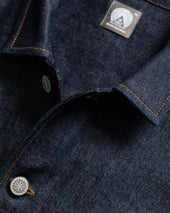 SAM SHIRT JACKET - 13 oz. RAW DENIM
