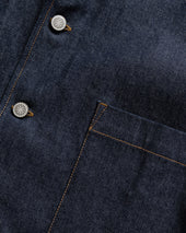 SAM SHIRT JACKET - 13 oz. RAW DENIM