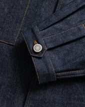 SAM SHIRT JACKET - 13 oz. RAW DENIM