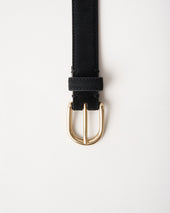 Cardon Belt in Suede - Black