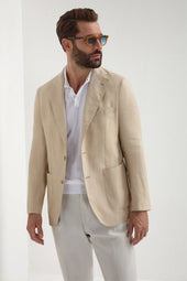 Herringbone Jacket Made In Italy