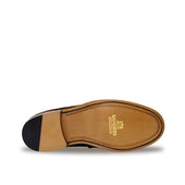 SANDERS ALDWYCH POLO SNUFF SUEDE PENNY LOAFER
