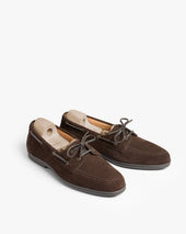 Sandhamn Dark Brown Suede
