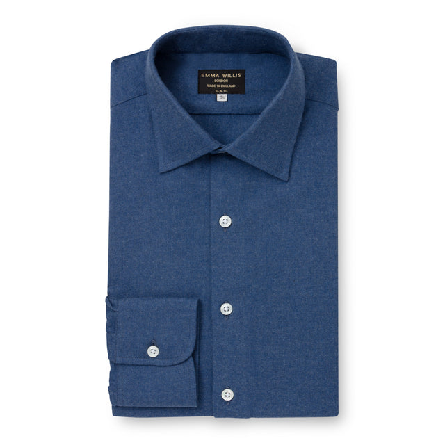 Denim Brushed Cotton Shirt