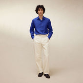 Sapphire Linen Shirt New