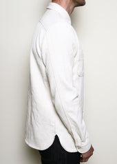 Work Shirt Washed Natural Sashiko