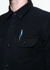 Work Shirt Dyed Sashiko