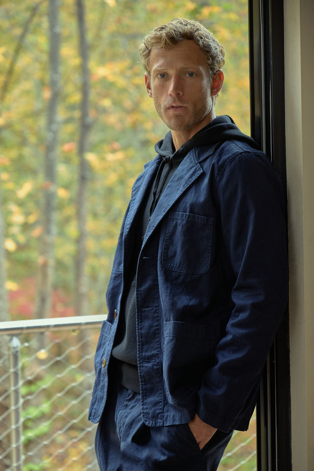Cotton Hemp Twil Blazer