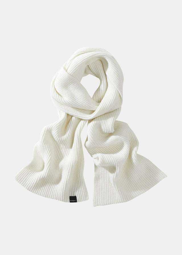 Unisex Fisherman Scarf Ecru