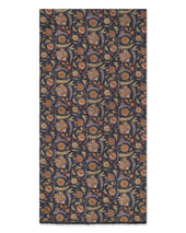 Midnight Floral Brushed Silk Scarf
