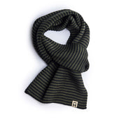 Scarf Fine Stripe Merino Virgin Wool