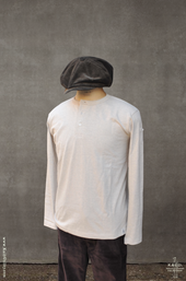 Long Sleeve Henley Tee M Xl