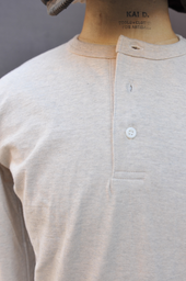 Long Sleeve Henley Tee M Xl