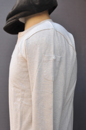 Long Sleeve Henley Tee M Xl