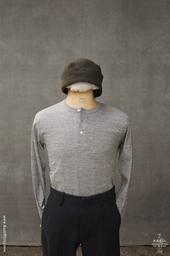 Long Sleeve Henley Tee M L Xl