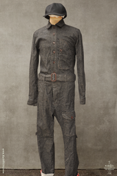 Lindbergh Flight Suit Cotton Linen Denim S M L