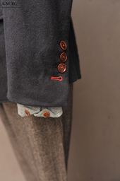 Washed Wool Cashmere Harper Blazer S M
