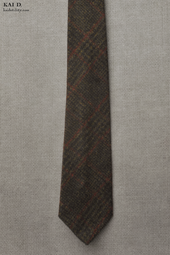 Scottish Wool Cashmere Plaid Tie