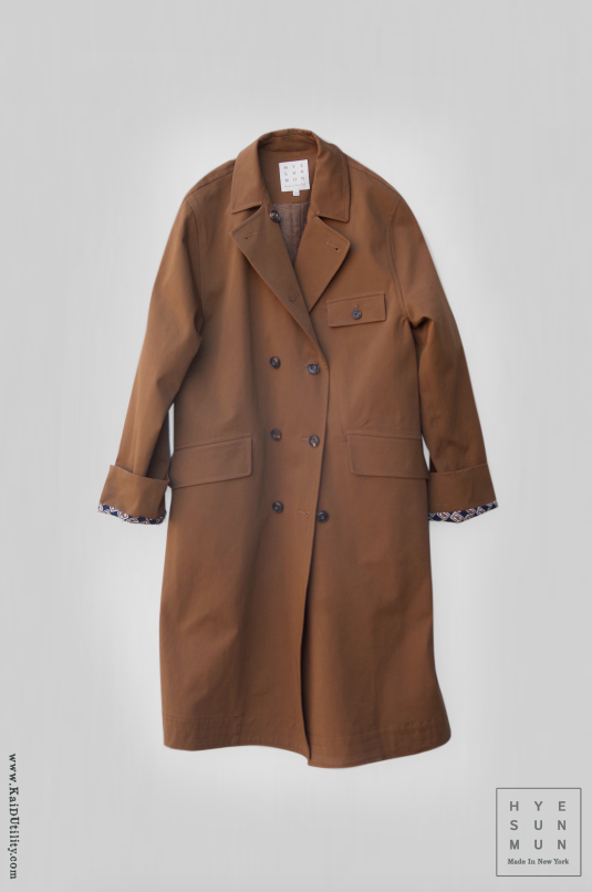 Travel Trench Coat Xs S M