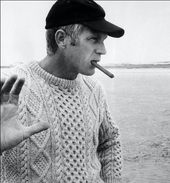 Steve Mcqueen Natural Galway Irish Wool Sweater