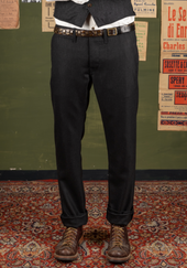 Bologna Slim Cut Trousers Wool 30 32 34