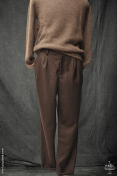 Double Pleat Trousers Deep 34