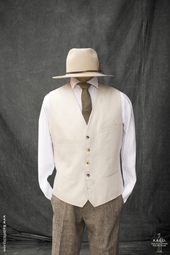 Dan Linen Vest L Xl