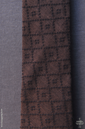 Jacquard Cotton Geo Tie