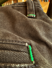 Vintage Washed Mt Vernon Duck Double Knee Work Uniform