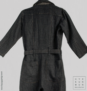Earhart Jumpsuit Stipple Weave M L